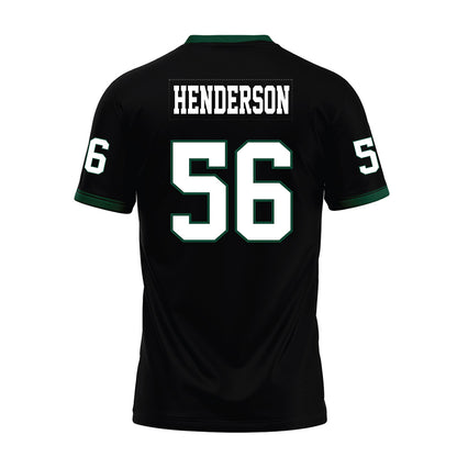 Hawaii - NCAA Football : Boogie Henderson - Black Premium Football Jersey-1
