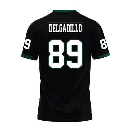 Hawaii - NCAA Football : Nick Delgadillo - Black Premium Football Jersey-1