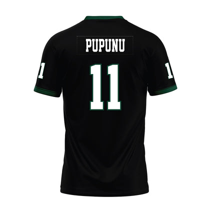 Hawaii - NCAA Football : Karsyn Pupunu - Black Premium Football Jersey-1