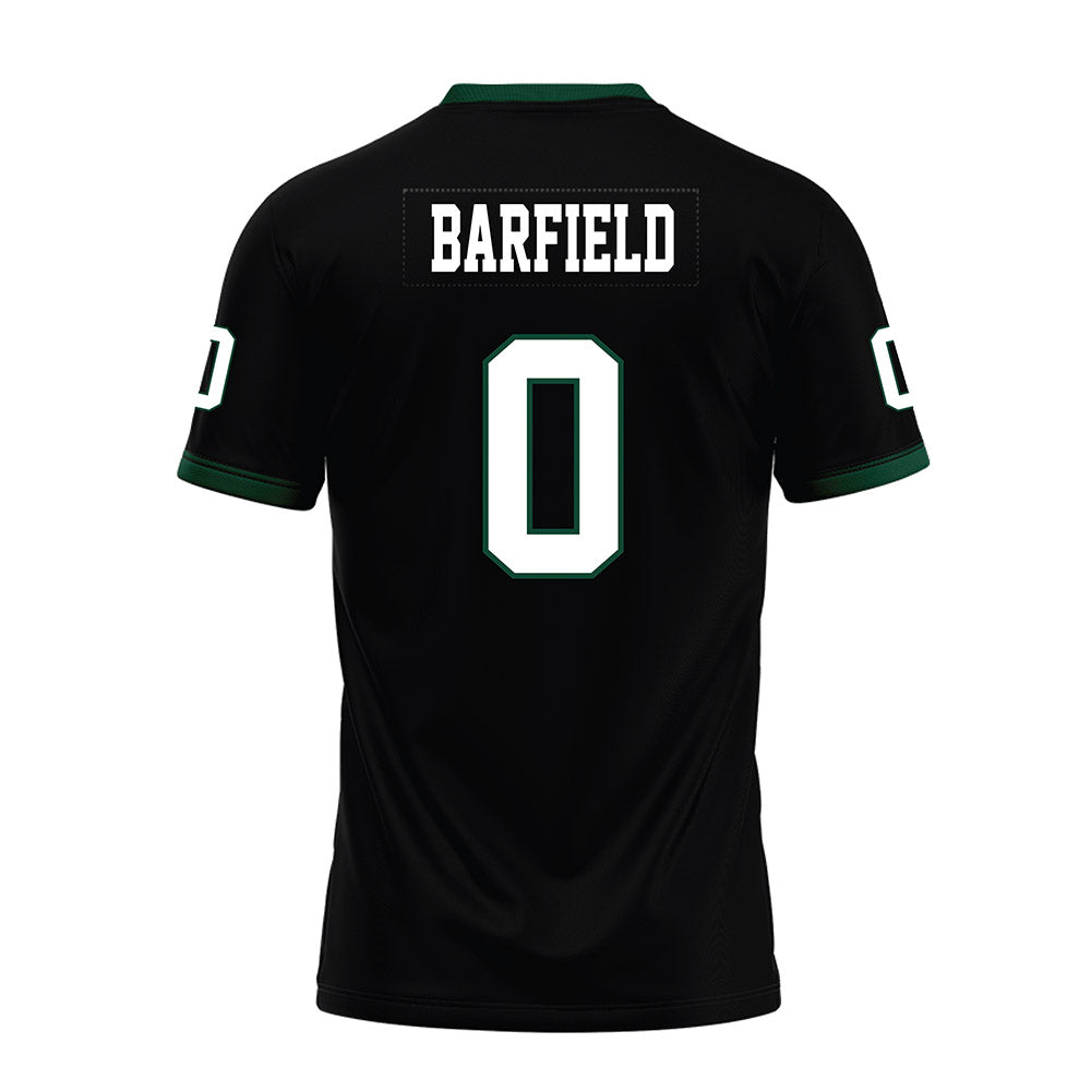 Hawaii - NCAA Football : Cam Barfield - Black Premium Football Jersey-1
