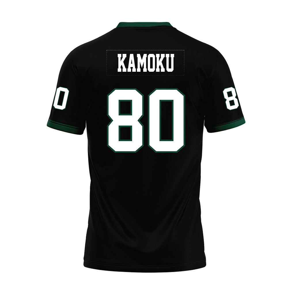 Hawaii - NCAA Football : Blaze Kamoku - Black Premium Football Jersey-1