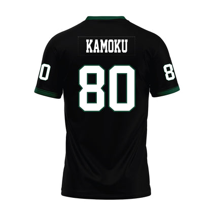 Hawaii - NCAA Football : Blaze Kamoku - Black Premium Football Jersey-1