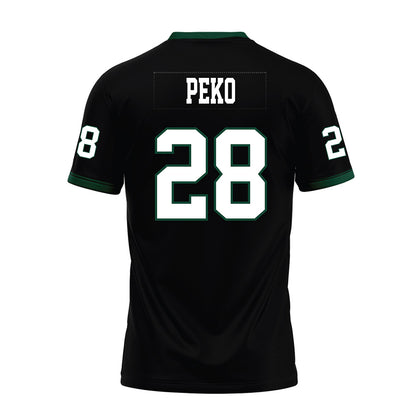 Hawaii - NCAA Football : Vaifanua Peko - Black Premium Football Jersey-1
