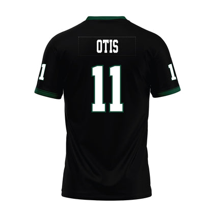 Hawaii - NCAA Football : Jamih Otis - Black Premium Football Jersey-1
