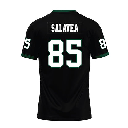 Hawaii - NCAA Football : Okland Salave'a - Black Premium Football Jersey-1