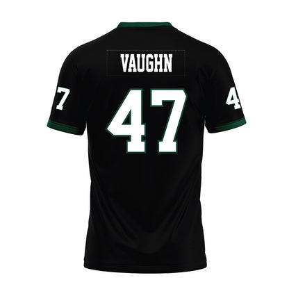 Hawaii - NCAA Football : Christian Vaughn - Black Premium Football Jersey-1
