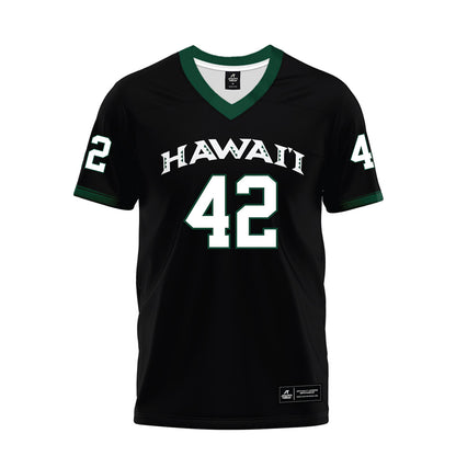 Hawaii - NCAA Football : Sitani Mikaele - Premium Football Jersey-0