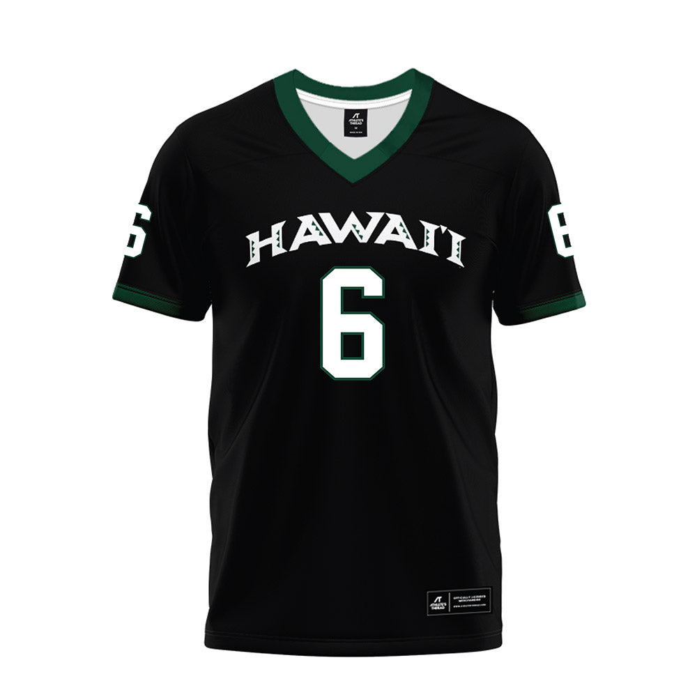 Hawaii - NCAA Football : Justin Sinclair - Premium Football Jersey