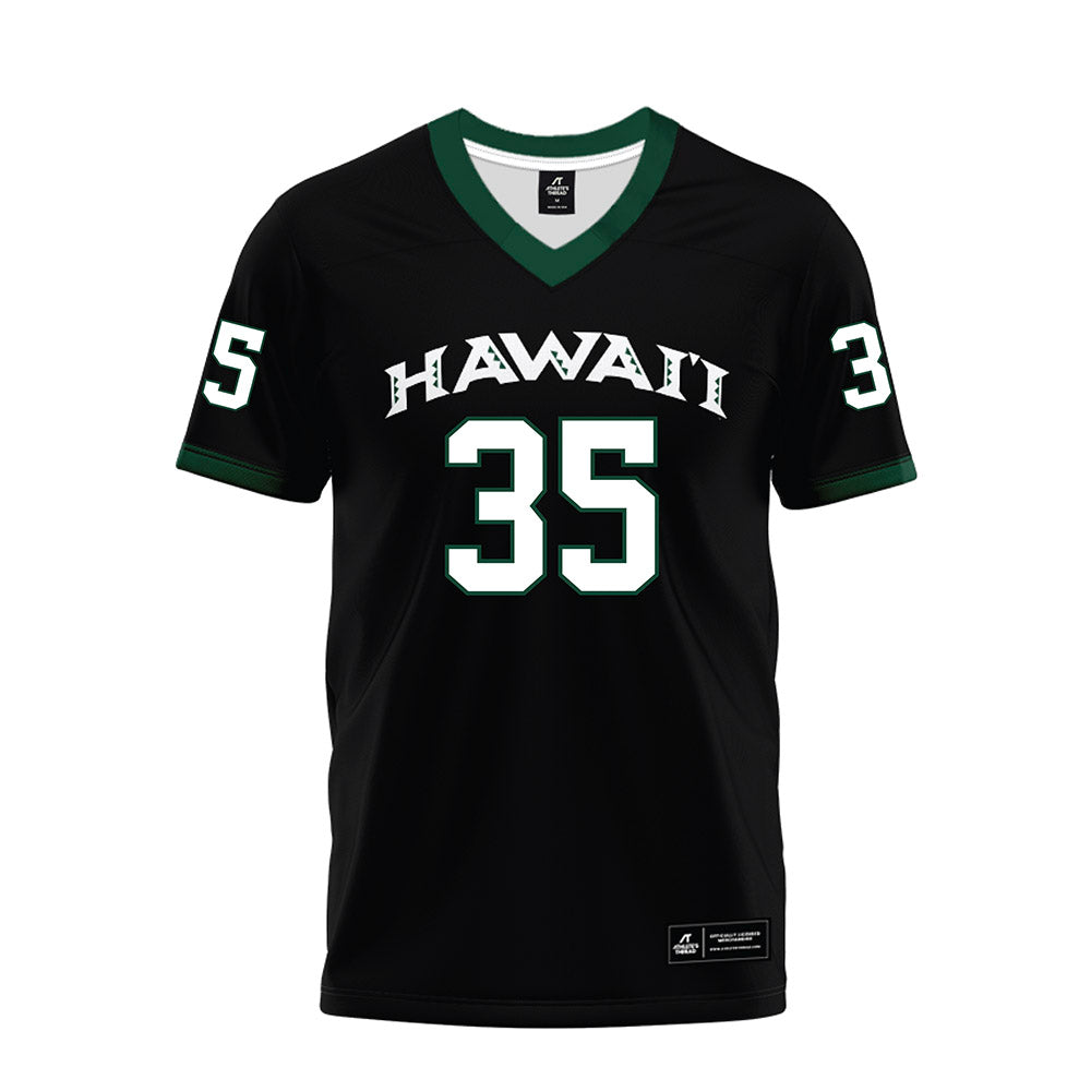 Hawaii - NCAA Football : Hunter Higham - Premium Football Jersey