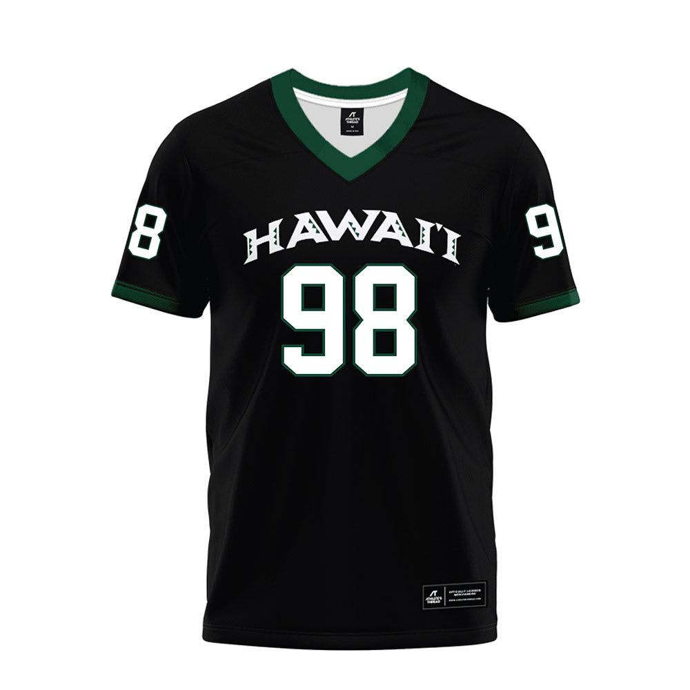 Hawaii - NCAA Football : Foi Shaw - Premium Football Jersey