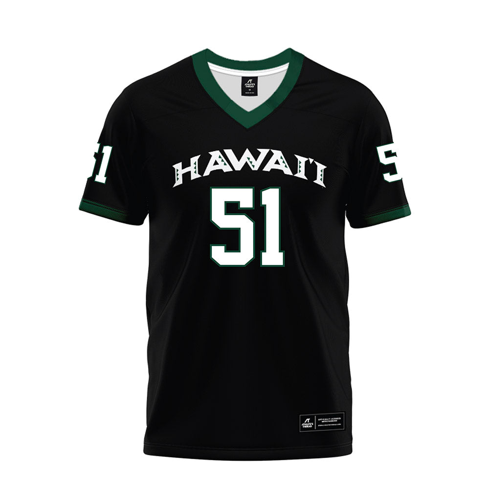 Hawaii - NCAA Football : LesterLaisene Lagafuaina - Premium Football Jersey