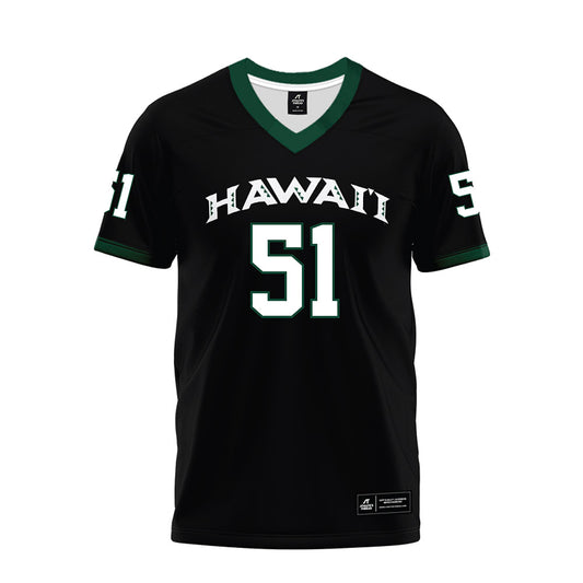 Hawaii - NCAA Football : LesterLaisene Lagafuaina - Football Jersey