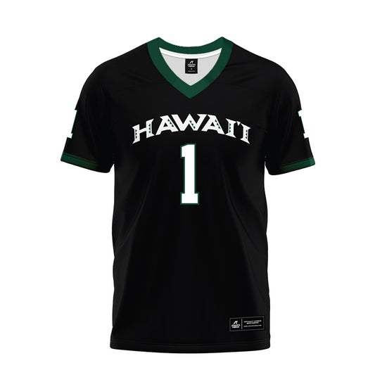Hawaii - NCAA Football : Jonah Panoke - Football Jersey