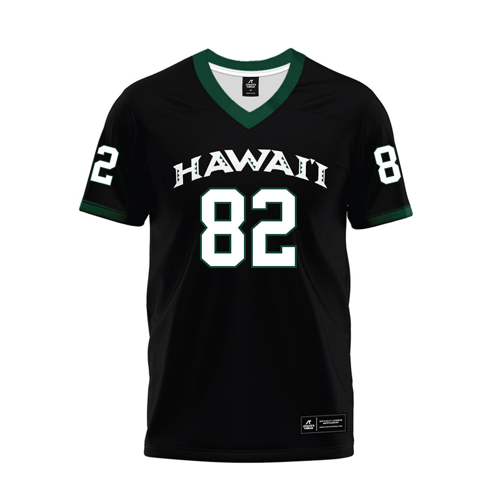 Hawaii - NCAA Football : Liatama Uiliata - Premium Football Jersey