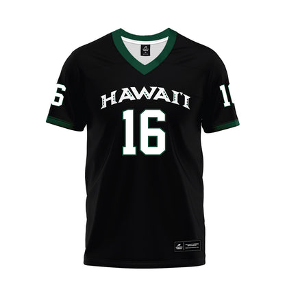 Hawaii - NCAA Football : John-Keawe Sagapolutele - Premium Football Jersey