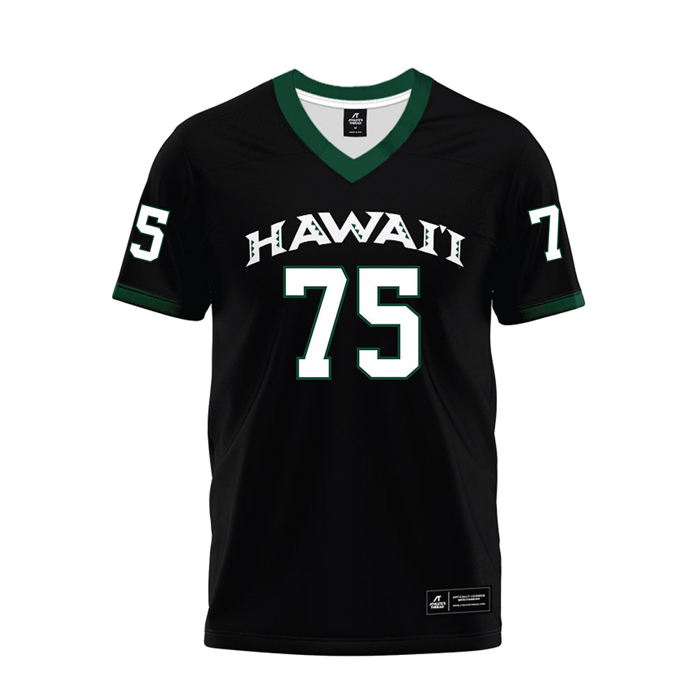 Hawaii - NCAA Football : Kaleb Carter - Premium Football Jersey