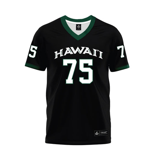 Hawaii - NCAA Football : Kaleb Carter - Football Jersey
