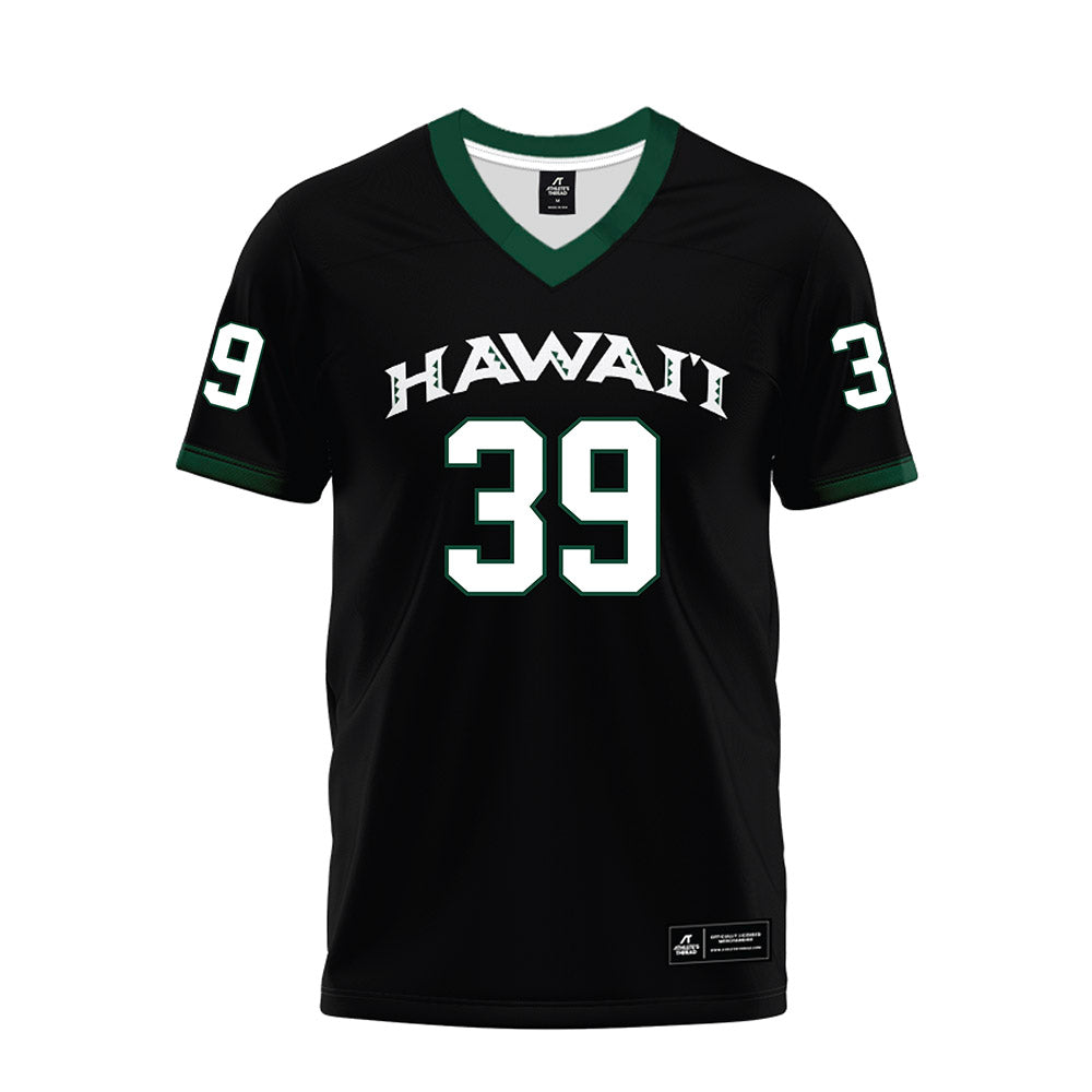 Hawaii - NCAA Football : Brandon Shah - Premium Football Jersey