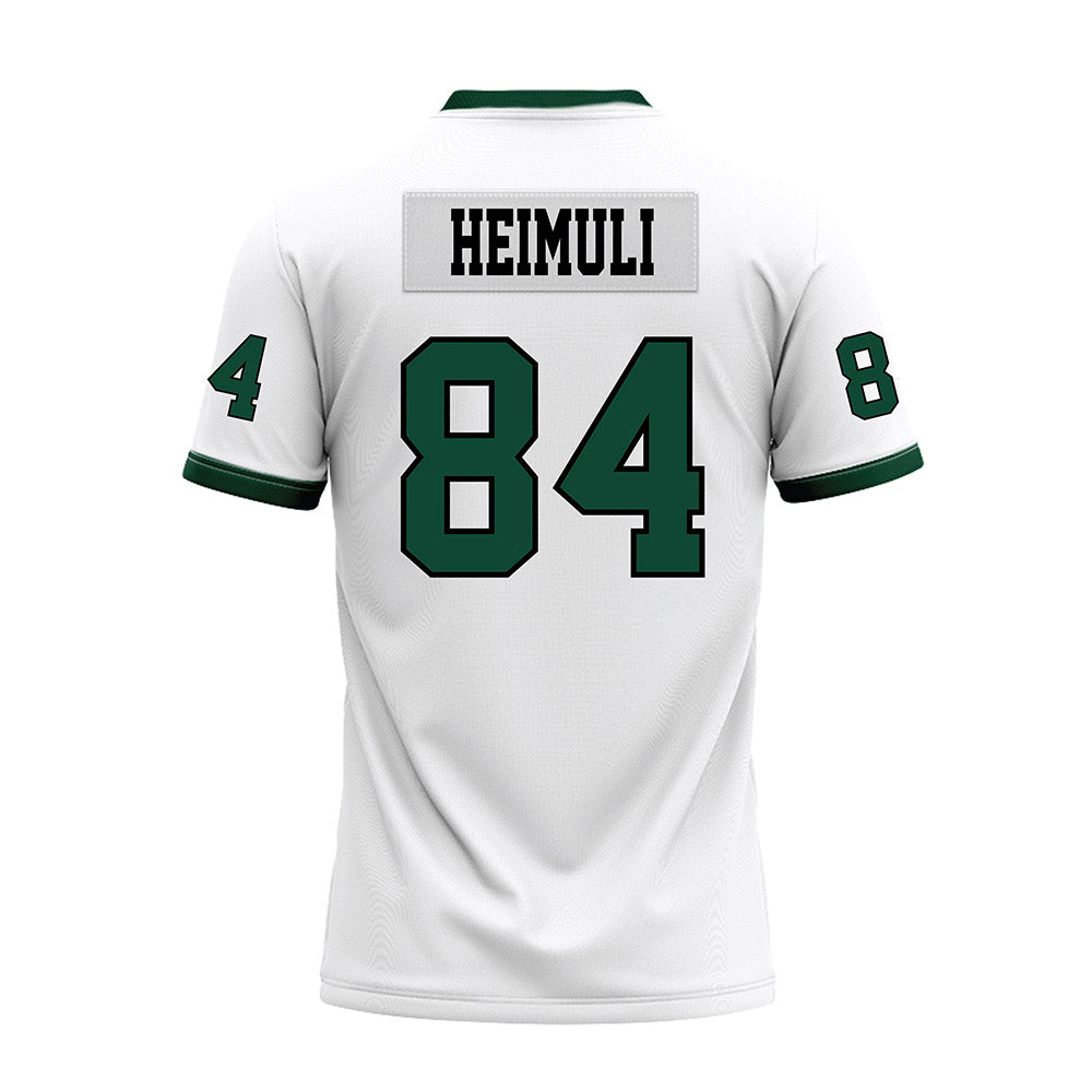 Hawaii - NCAA Football : Jarvis Heimuli - White Football Jersey-1