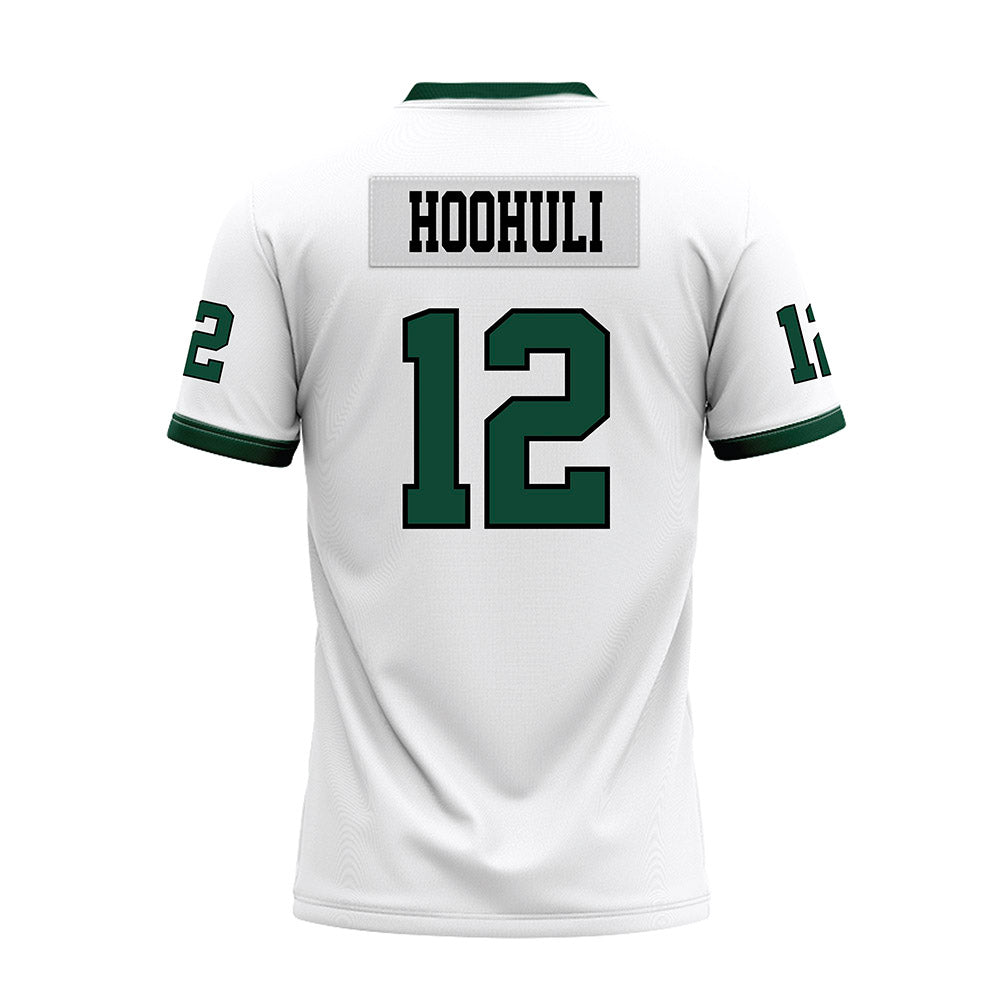 Hawaii - NCAA Football : Wynden Hoohuli - White Football Jersey-1