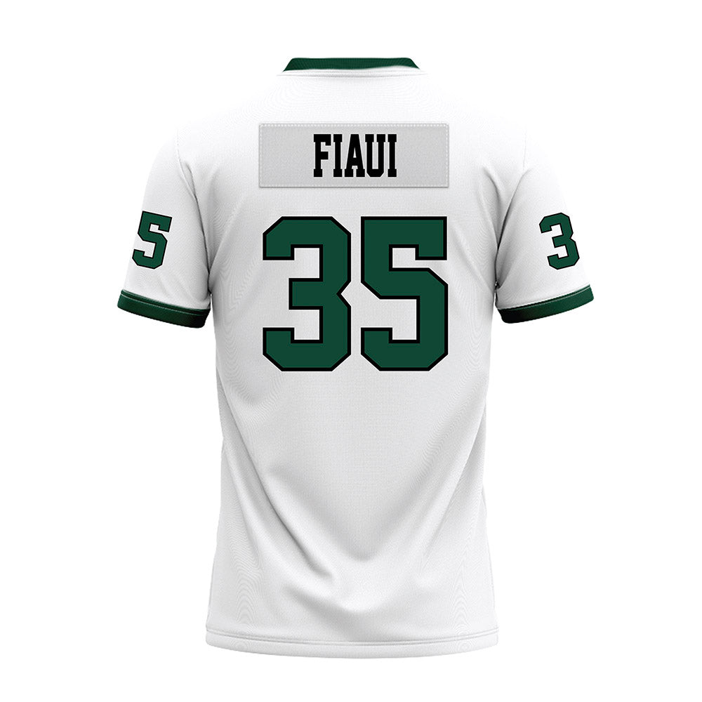 Hawaii - NCAA Football : Junior Fiaui - White Football Jersey-1