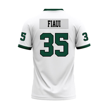 Hawaii - NCAA Football : Junior Fiaui - White Football Jersey-1