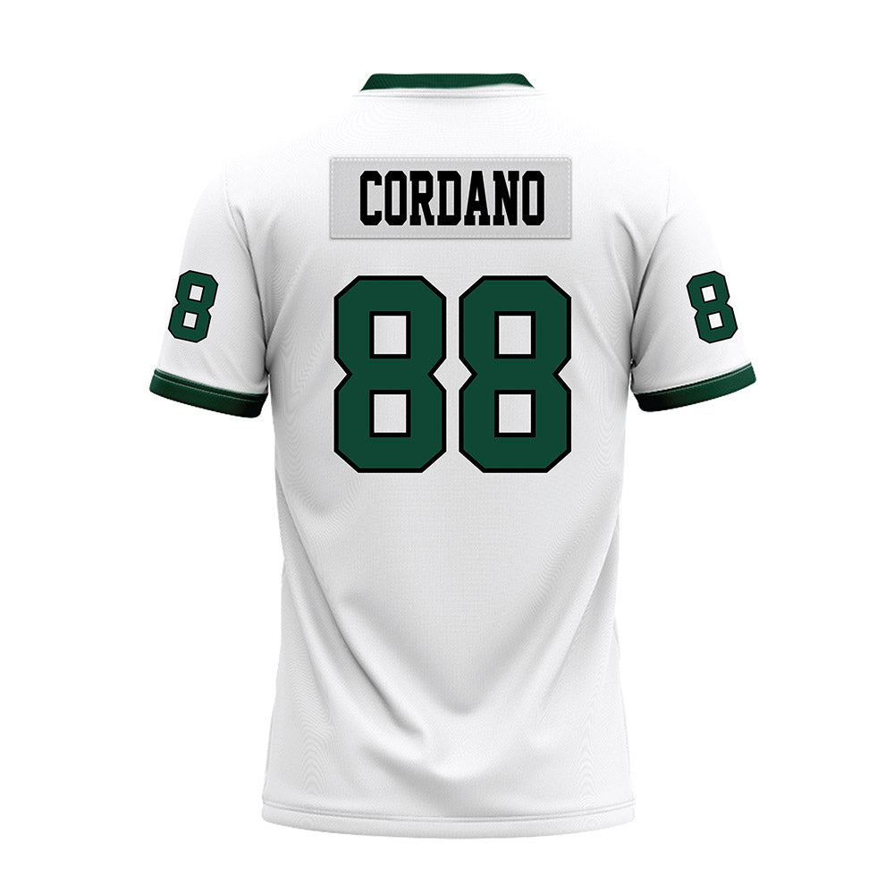 Hawaii - NCAA Football : Alan Cordano - White Football Jersey-1