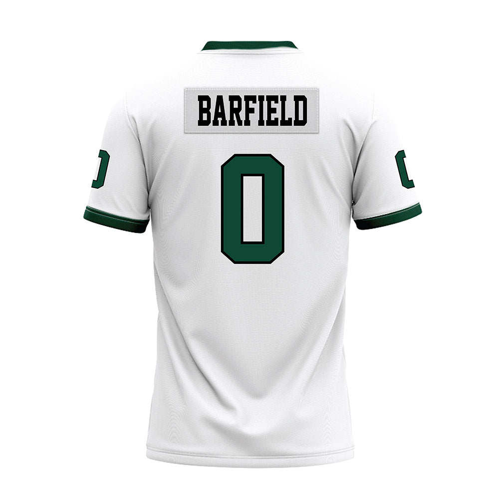 Hawaii - NCAA Football : Cam Barfield - White Football Jersey-1