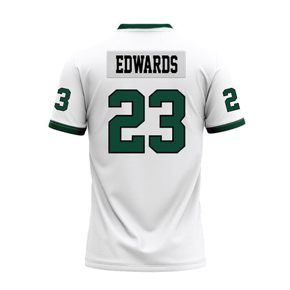 Hawaii - NCAA Football : Virdel Edwards - White Football Jersey-1