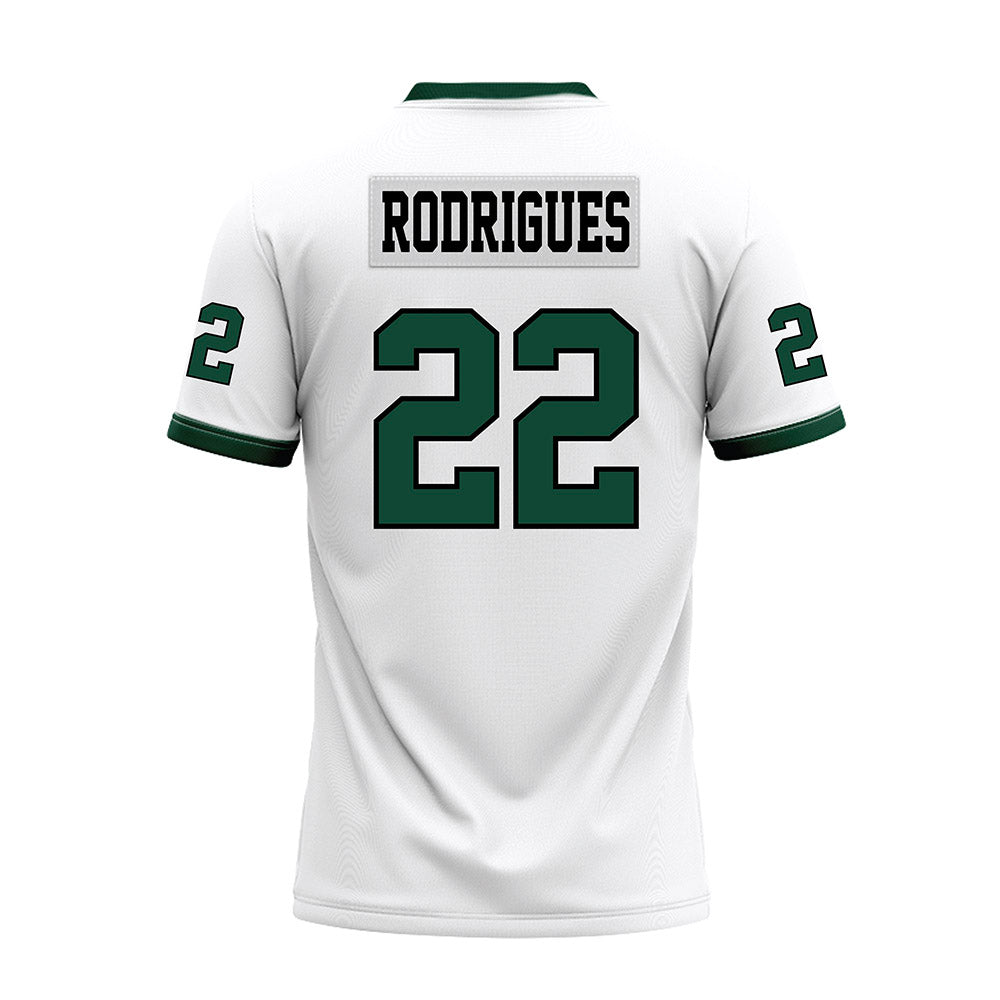 Hawaii - NCAA Football : Ezekiel Rodrigues - White Football Jersey-1