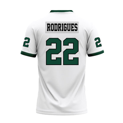 Hawaii - NCAA Football : Ezekiel Rodrigues - White Football Jersey-1