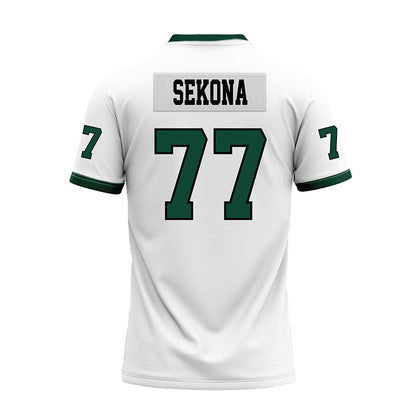 Hawaii - NCAA Football : Jamar Sekona - White Football Jersey-1