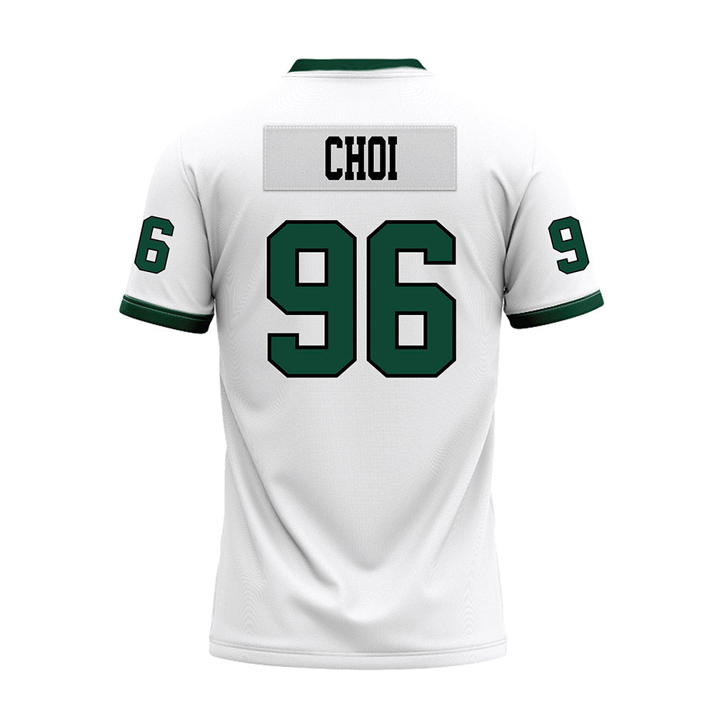 Hawaii - NCAA Football : Andrew Choi - White Football Jersey-1
