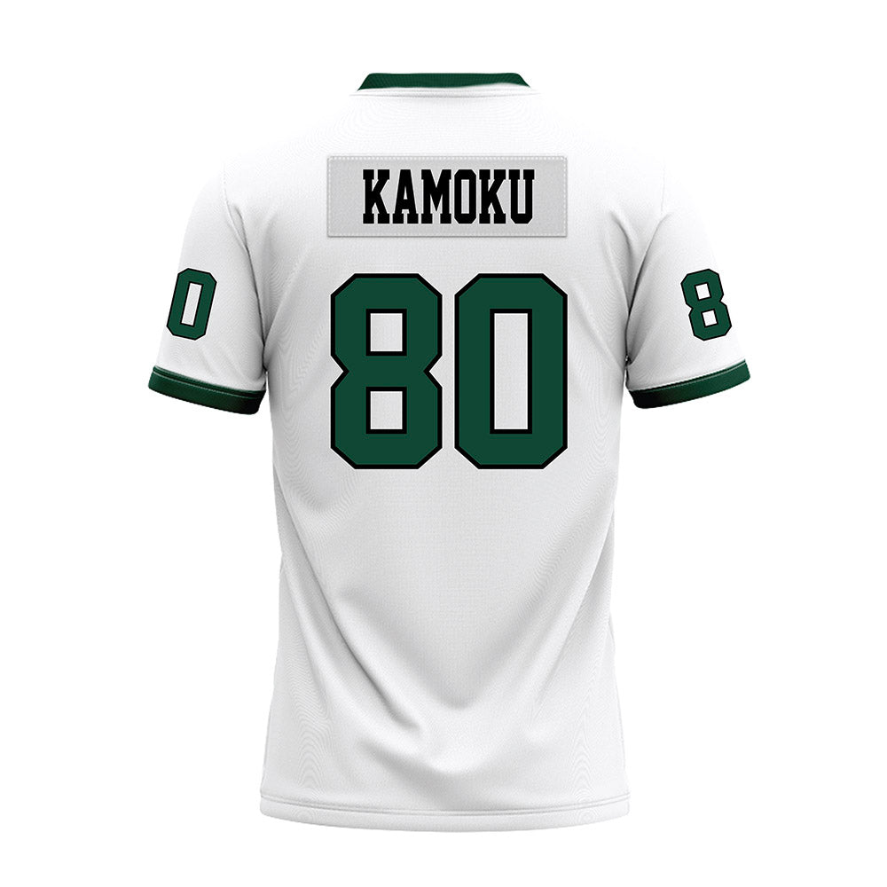 Hawaii - NCAA Football : Blaze Kamoku - White Football Jersey-1