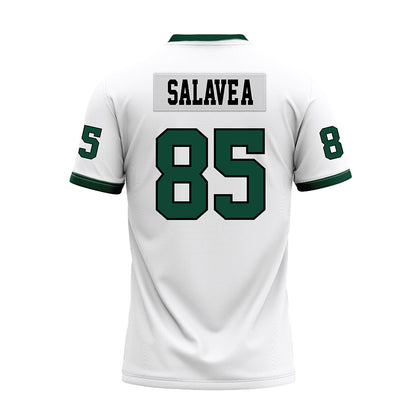 Hawaii - NCAA Football : Okland Salave'a - White Football Jersey-1