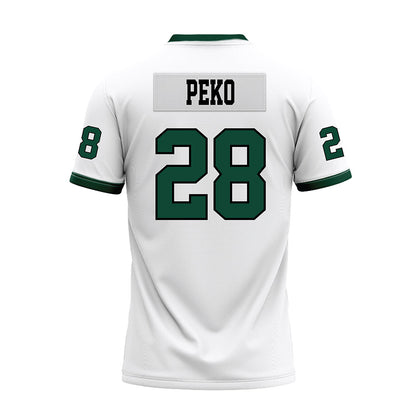 Hawaii - NCAA Football : Vaifanua Peko - White Football Jersey-1