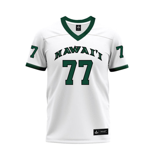 Hawaii - NCAA Football : Jamar Sekona - White Football Jersey-0