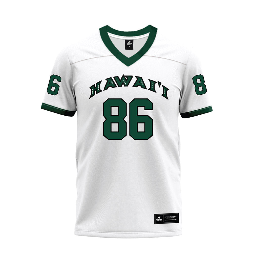 Hawaii - NCAA Football : Carlito Capanang - Premium Football Jersey