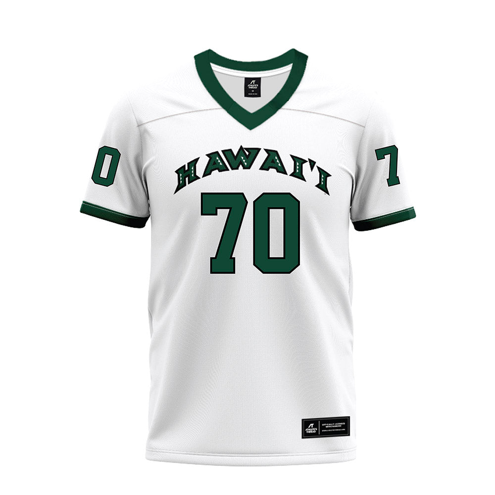 Hawaii - NCAA Football : James Milovale - Premium Football Jersey