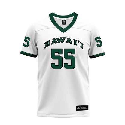 Hawaii - NCAA Football : Zoram Petelo - Premium Football Jersey