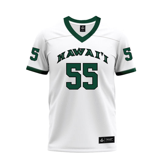 Hawaii - NCAA Football : Zoram Petelo - Premium Football Jersey