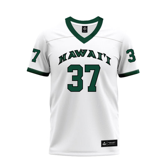 Hawaii - NCAA Football : Riis Weber - Premium Football Jersey