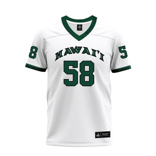 Hawaii - NCAA Football : Zhen-keith Sotelo - Premium Football Jersey