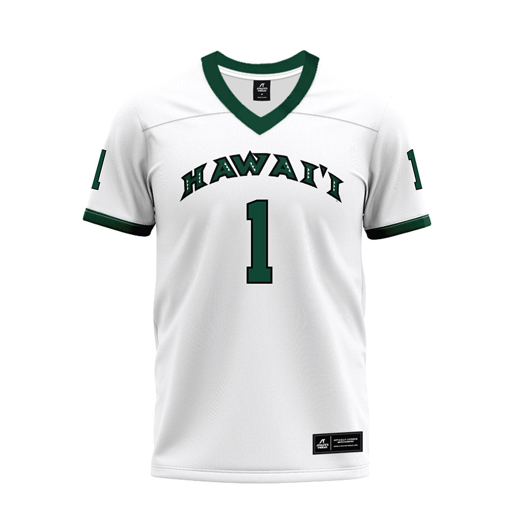 Hawaii - NCAA Football : Jonah Panoke - Premium Football Jersey