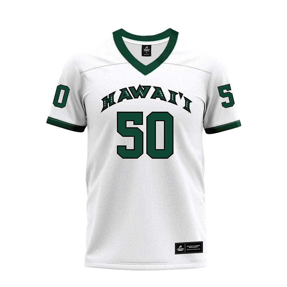 Hawaii - NCAA Football : Tu'i Neau Muti - Premium Football Jersey-0