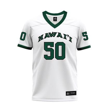 Hawaii - NCAA Football : Tu'i Neau Muti - Premium Football Jersey-0