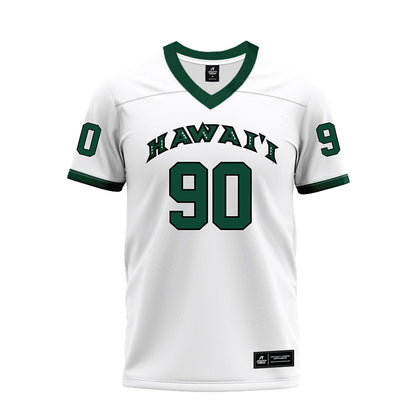 Hawaii - NCAA Football : Ha'aheo Dela Cruz - Premium Football Jersey