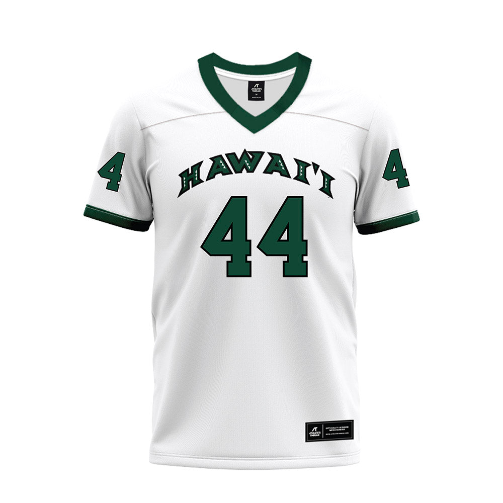 Hawaii - NCAA Football : aiden mccomber - White Football Jersey-0