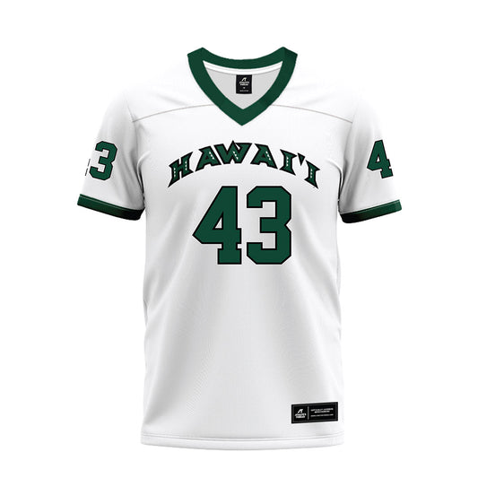 Hawaii - NCAA Football : Alika Cavaco-Amoy - Premium Football Jersey