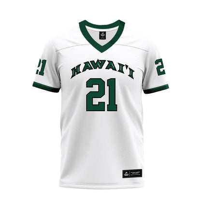 Hawaii - NCAA Football : Fabian Ross - Premium Football Jersey